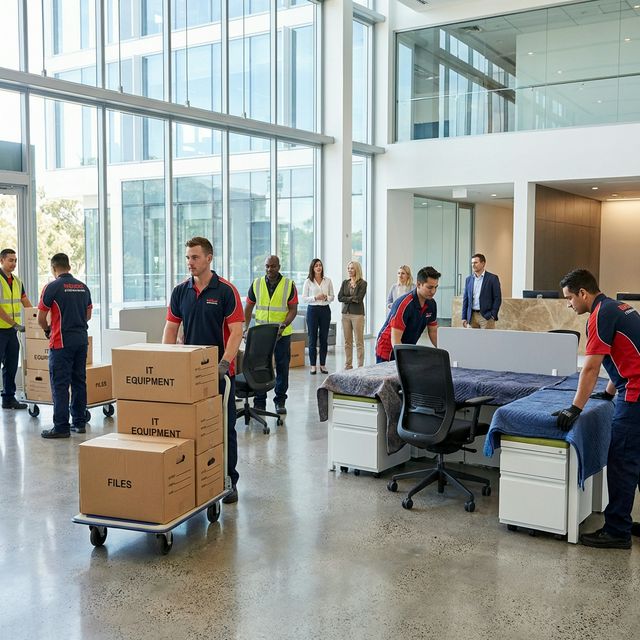 Commercial relocation service